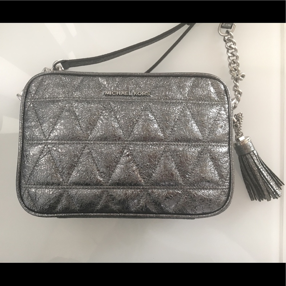 NWT Michael Kors Grey Handbag